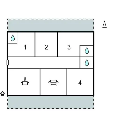 4 Bedroom Gorgeous In Lägenhet *